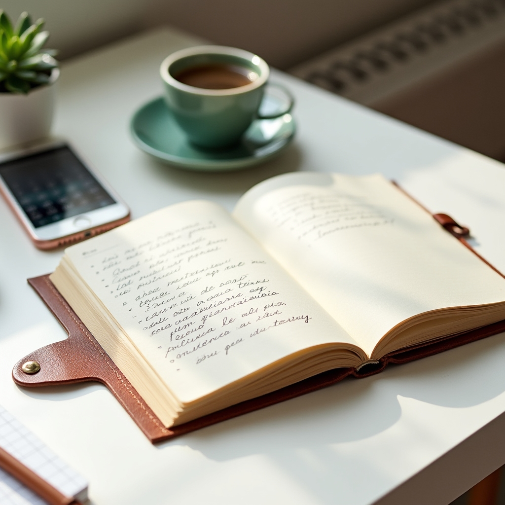 Agenda con appuntamenti pianificati per interventi di manutenzione domestica